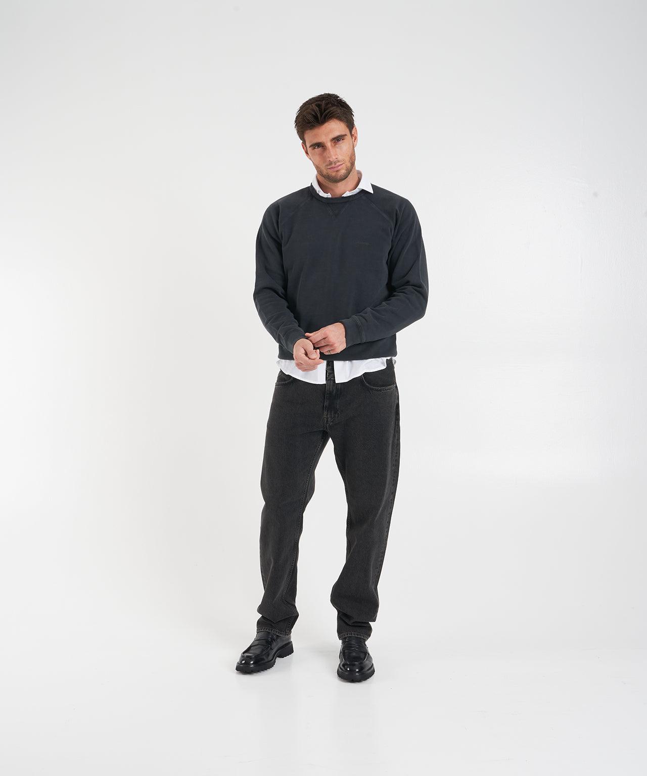 Sweatshirt with logo lettering Product Image