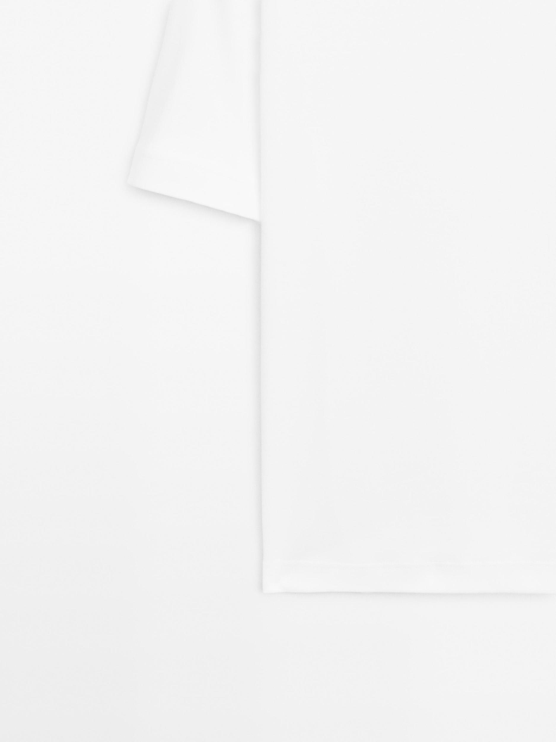 100% cotton interlock crew neck T-shirt Product Image