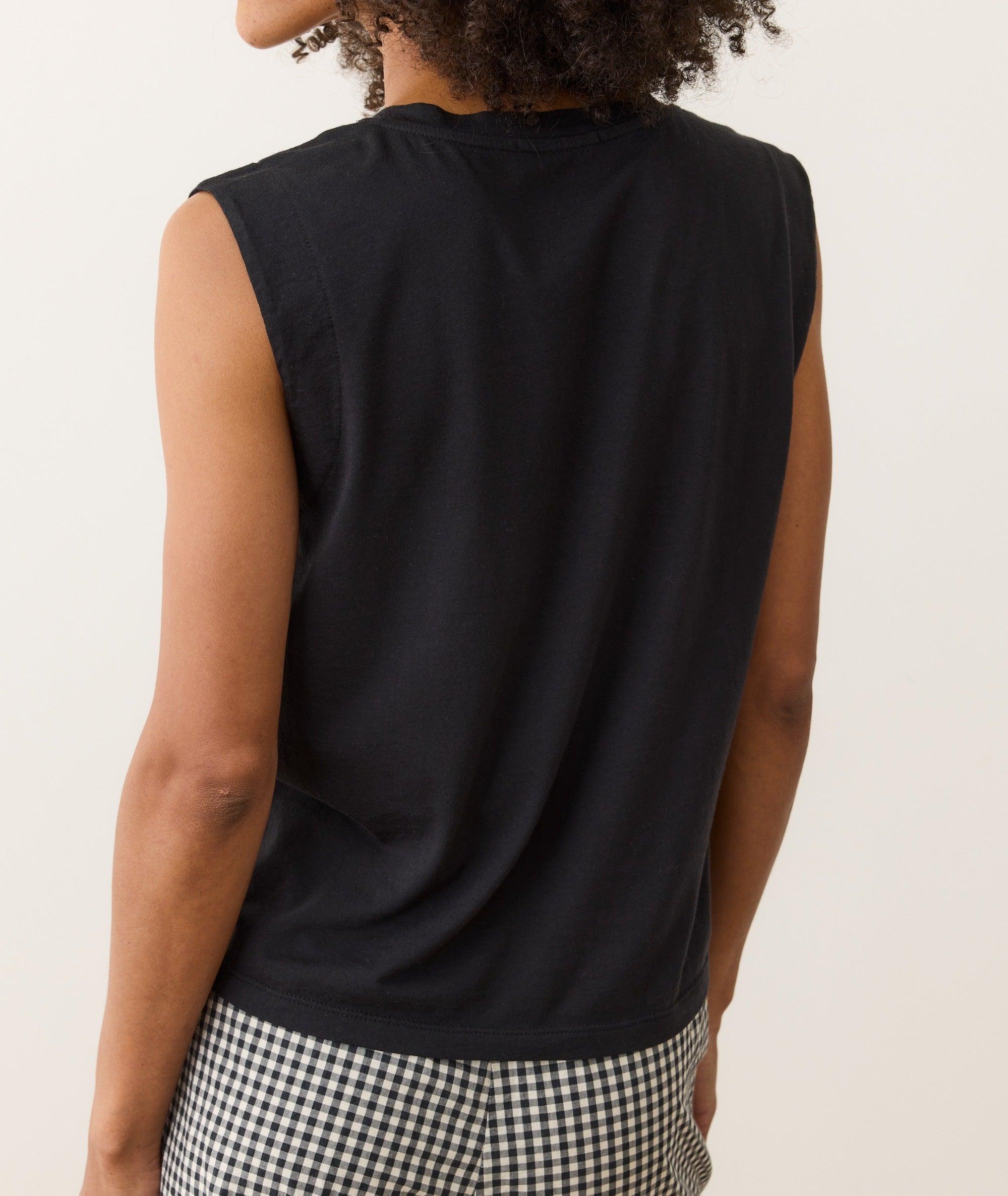 Pima Tissue V-Neck Tank Product Image