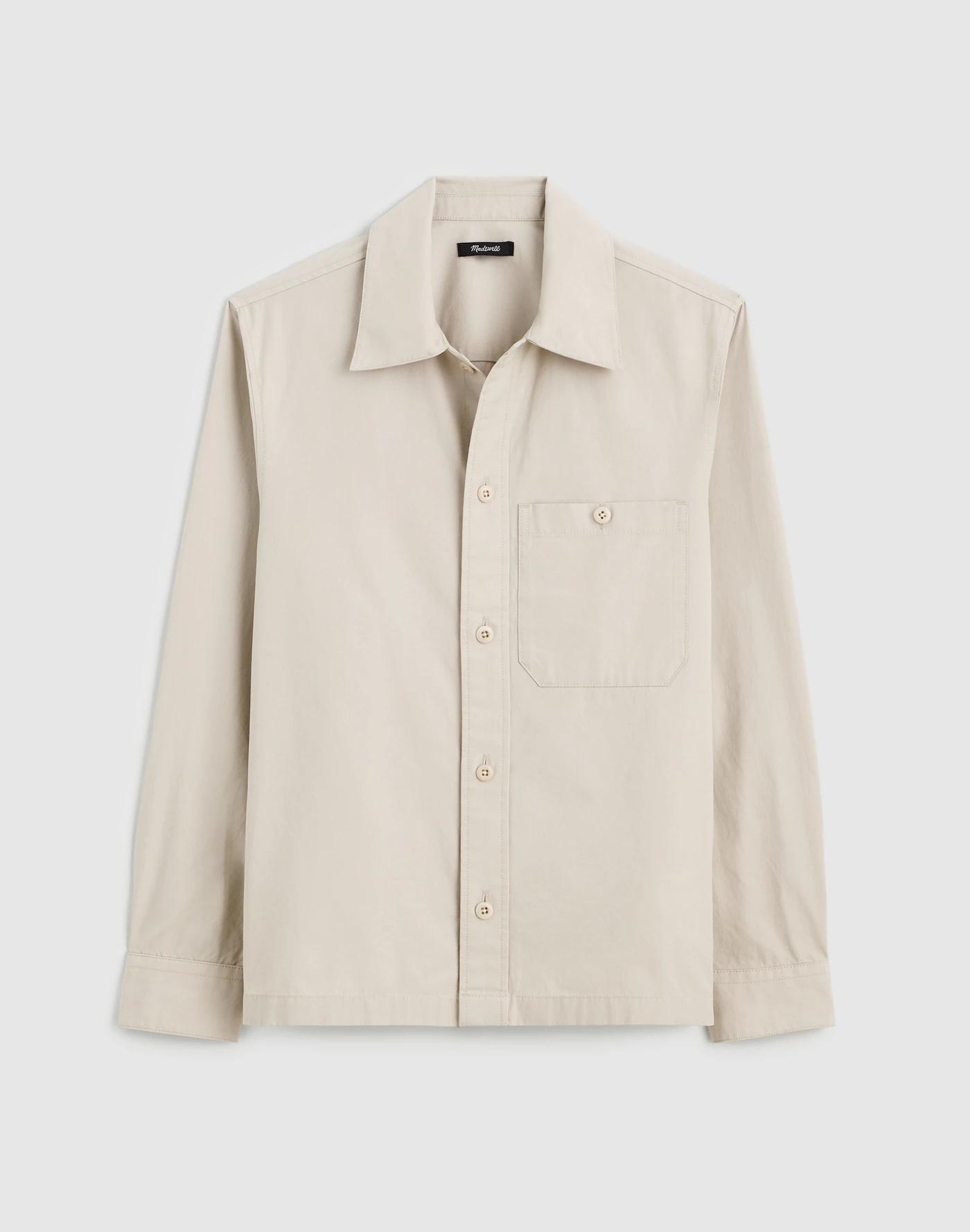 Cotton Poplin Overshirt Product Image