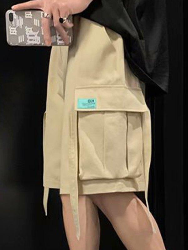Men's Casual Straight Leg Cargo Shorts Product Image
