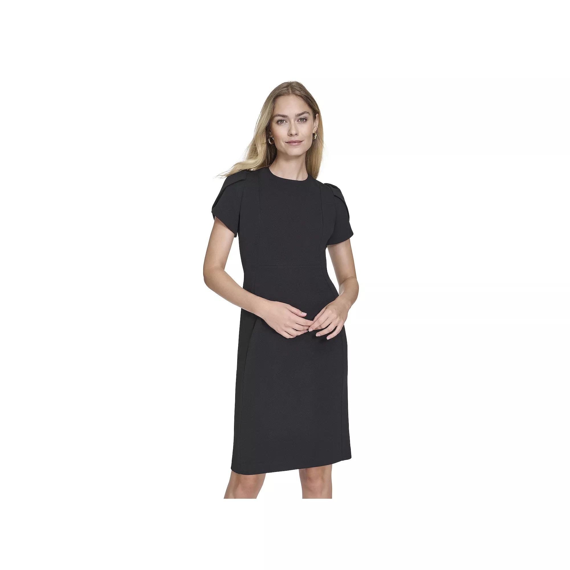 Women's Andrew Marc New York Tulip Sleeve Sheath Dress,  Product Image