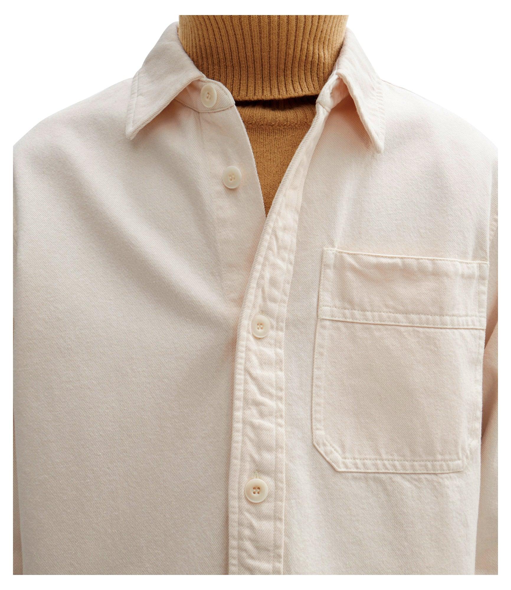 Basile Brodée Poitrine overshirt Male Product Image
