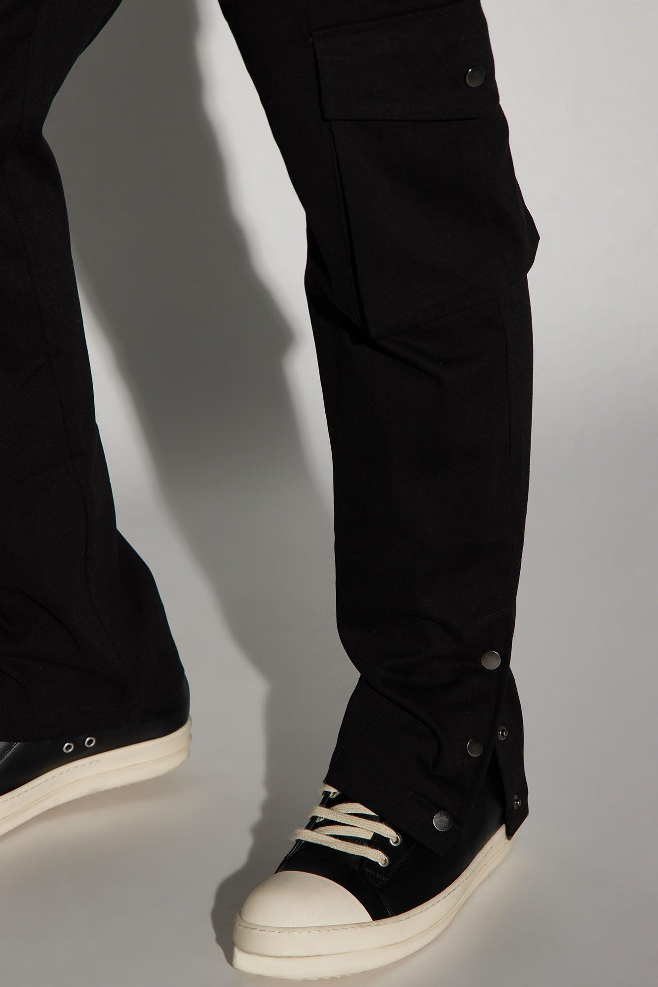 Worker Slim Cargo Pants - Black Product Image