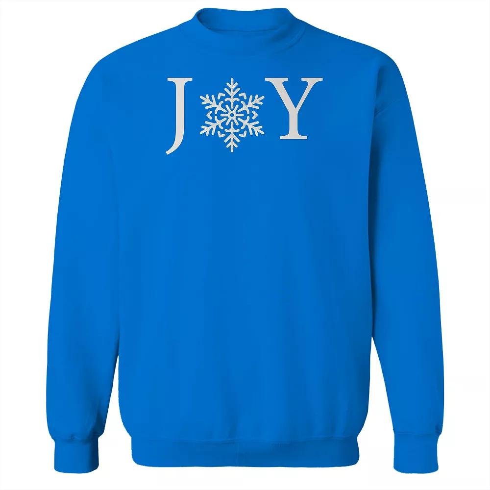 Men's JOY Fleece Sweatshirt, Adult Unisex,  Product Image