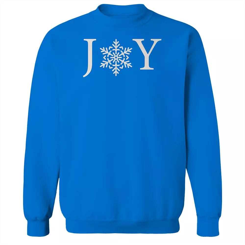 Men's JOY Fleece Sweatshirt, Adult Unisex,  Product Image