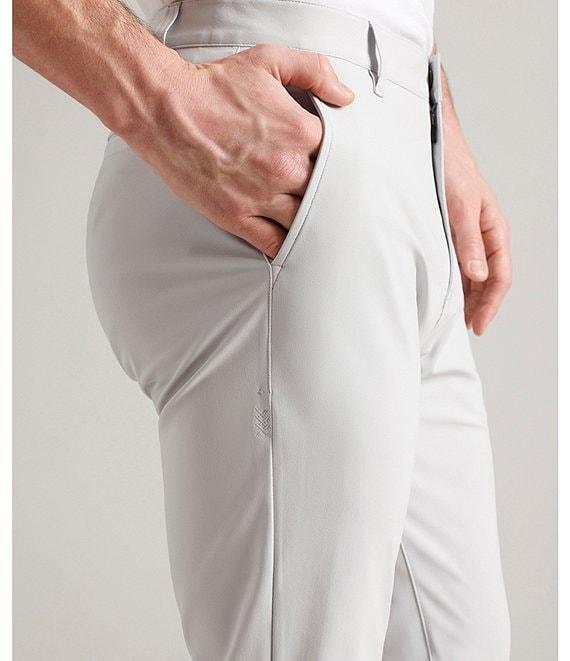 RHONE Slim Fit Flat Front Commuter Stretch Pants Product Image