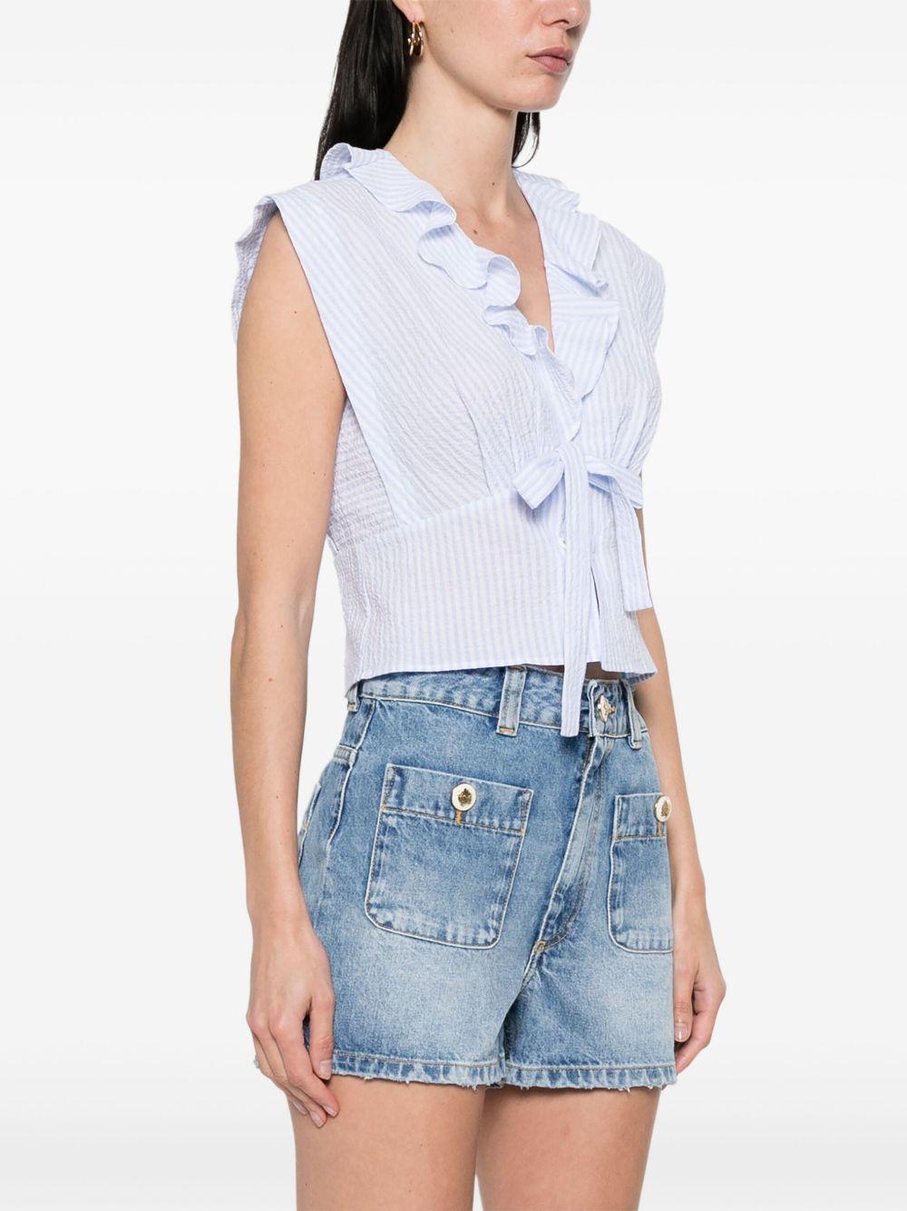 striped crop top Product Image