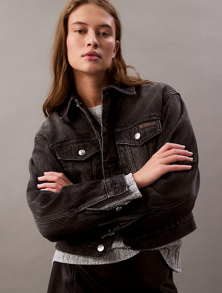 90s Denim Trucker Jacket Product Image