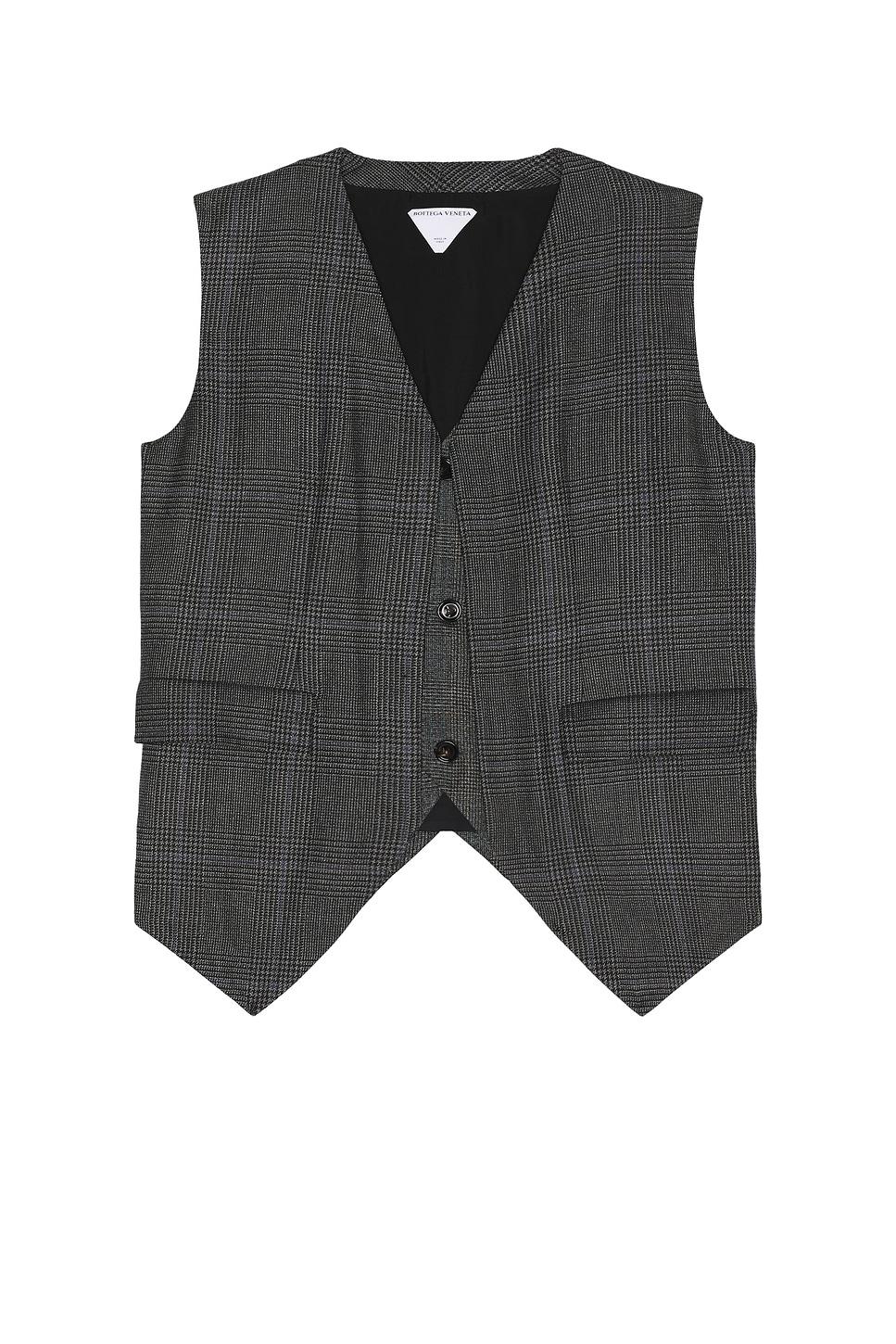 Wool Prince Of Wales Gilet Product Image