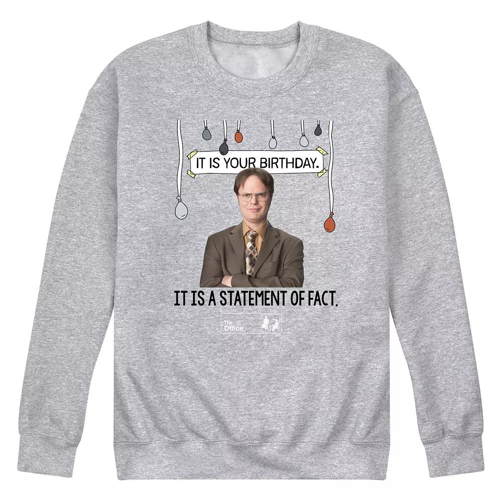 Men's The Office Your Birthday Sweatshirt,  Product Image