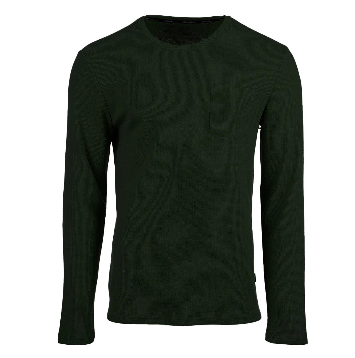 Eddie Bauer Men's Long Sleeve Waffle Pocket Crew Product Image