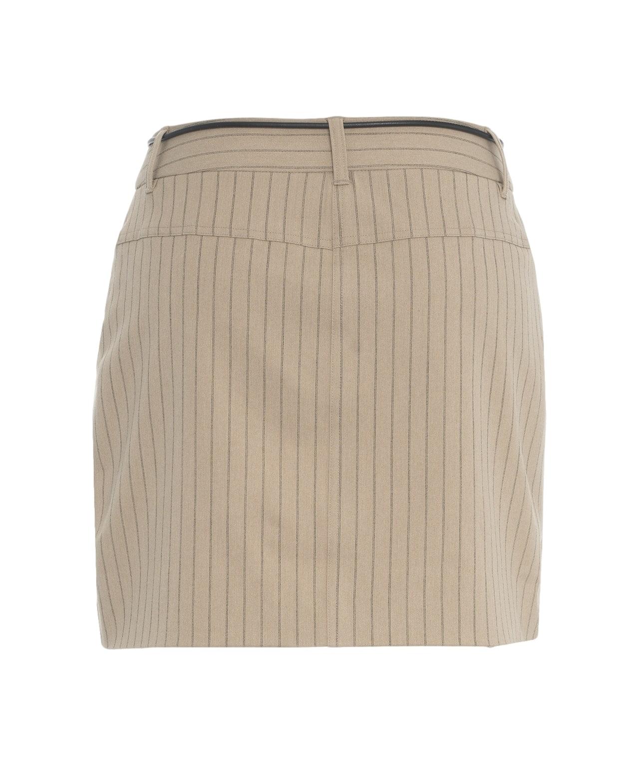 Pinstripe miniskirt 'Rayeurs' Product Image