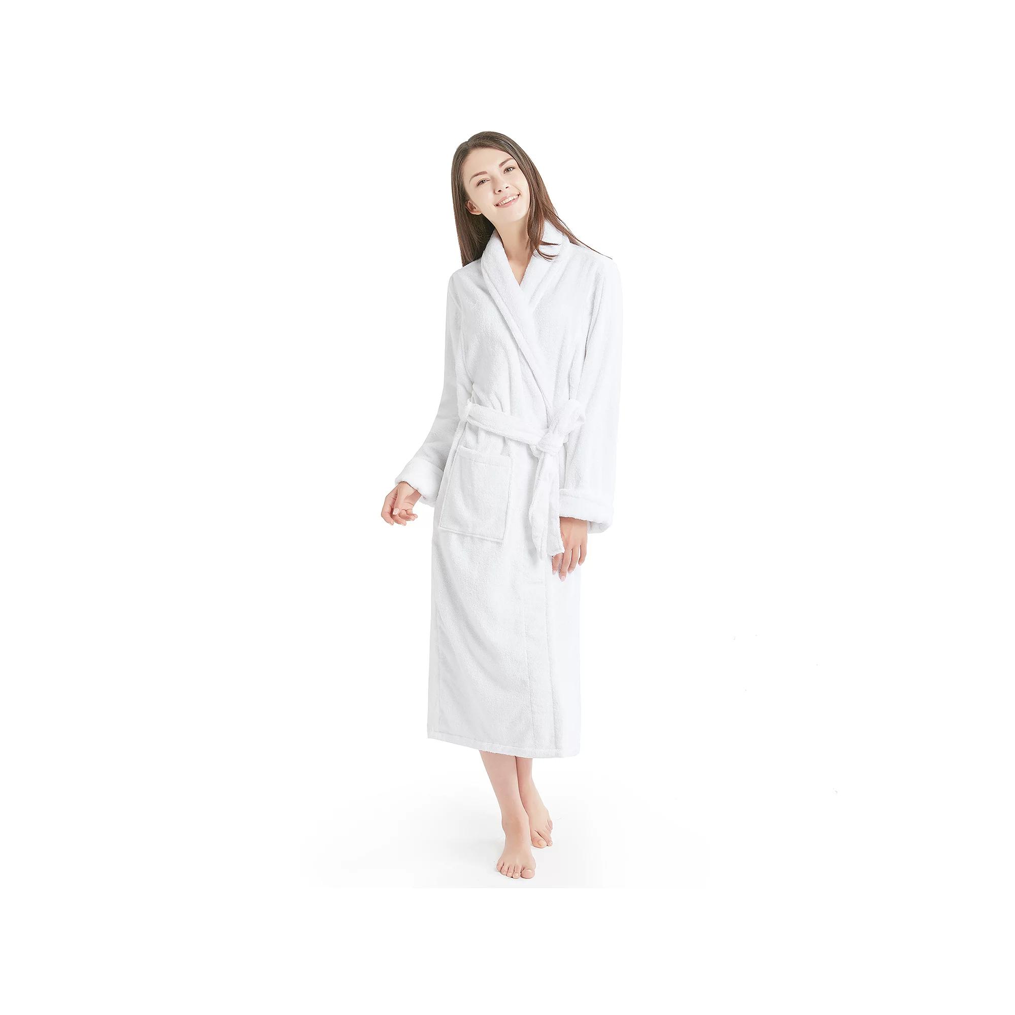 INK+IVY Women's Cotton Terry Robe,  Product Image