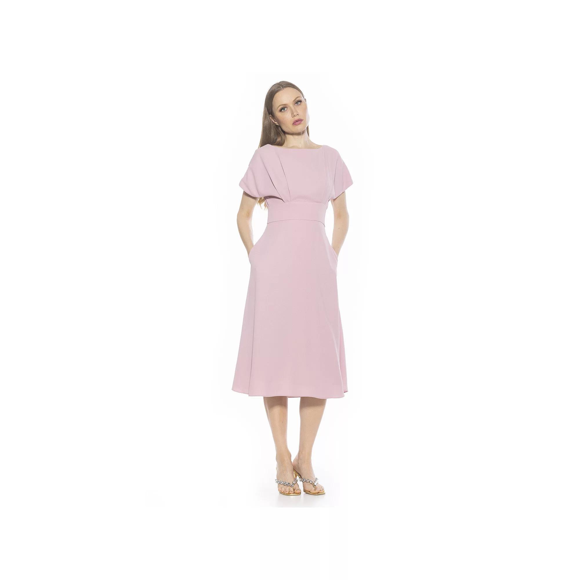 Women's ALEXIA ADMOR Dolman Midi Fit & Flare Dress,  Product Image