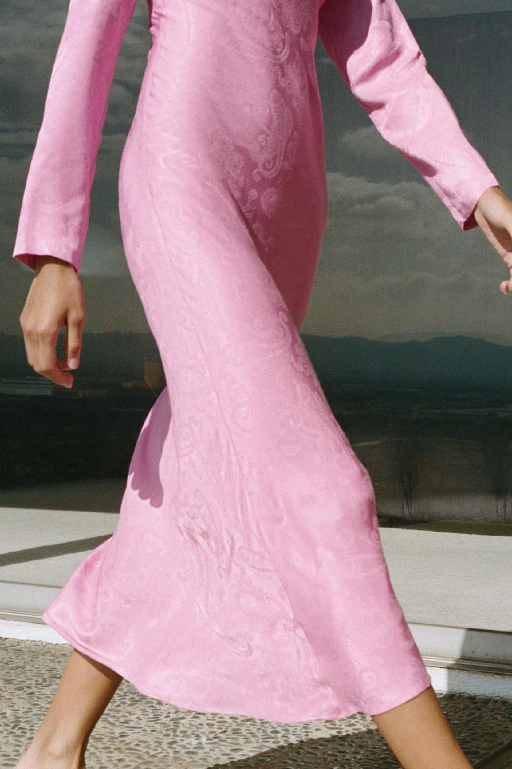 JACQUARD MIDI DRESS Product Image