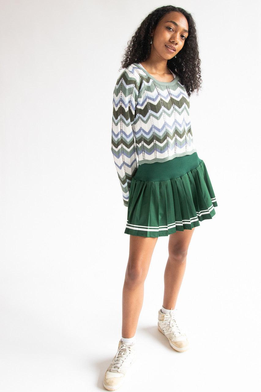 Chevron Stitch Pullover Product Image