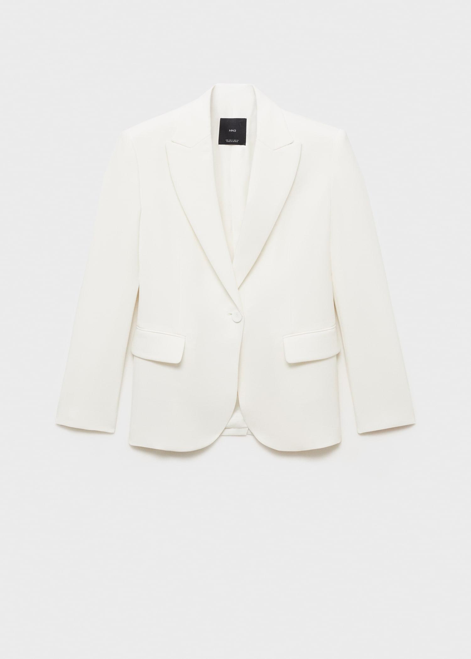 Structured suit jacket - Women | MANGO USA Product Image