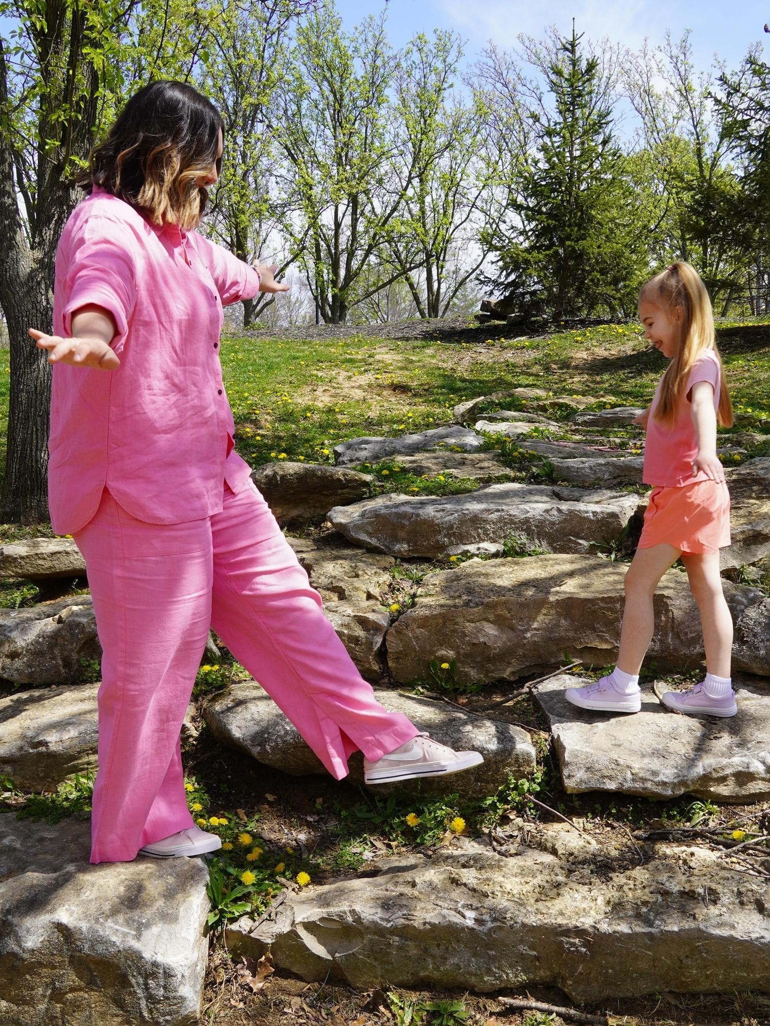 Retreat Linen High Rise Wide Leg Pant Product Image