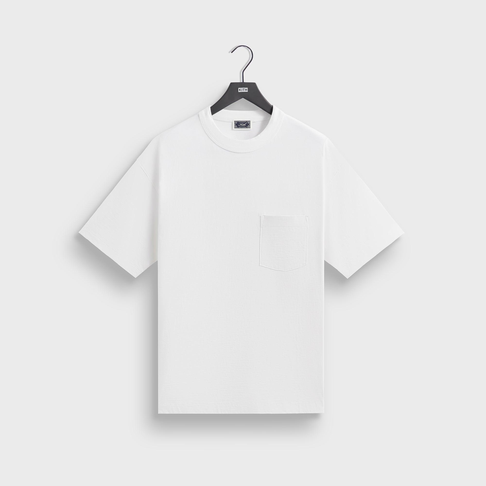 Kith Leonard Pocket Tee - White Male Product Image