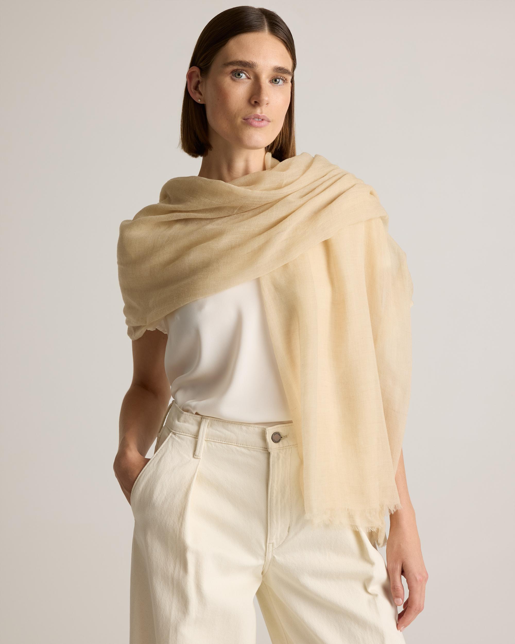 Quince | Women's Featherweight Cashmere Wrap Product Image