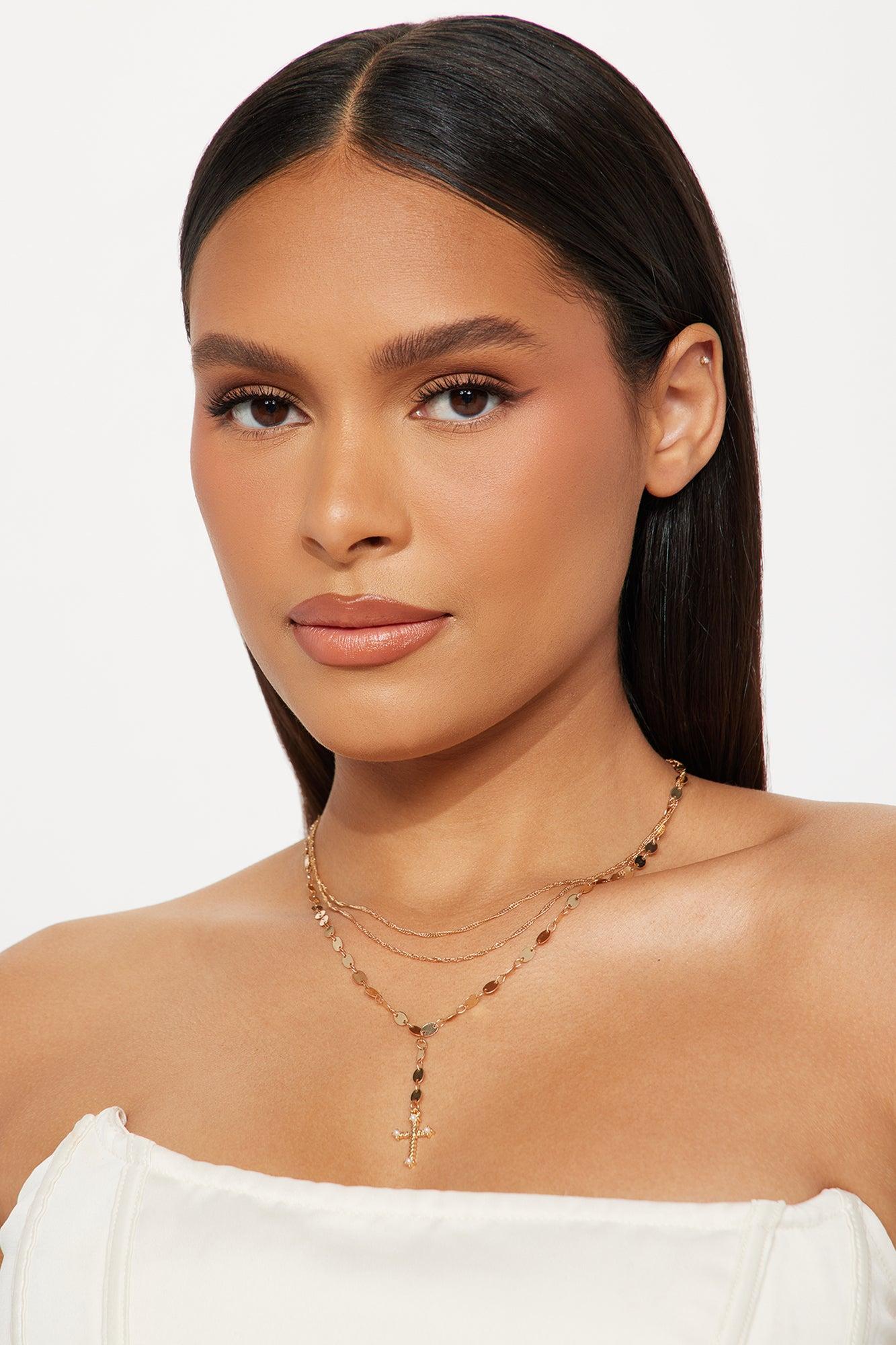 Heavens Grace Necklace - Gold Product Image