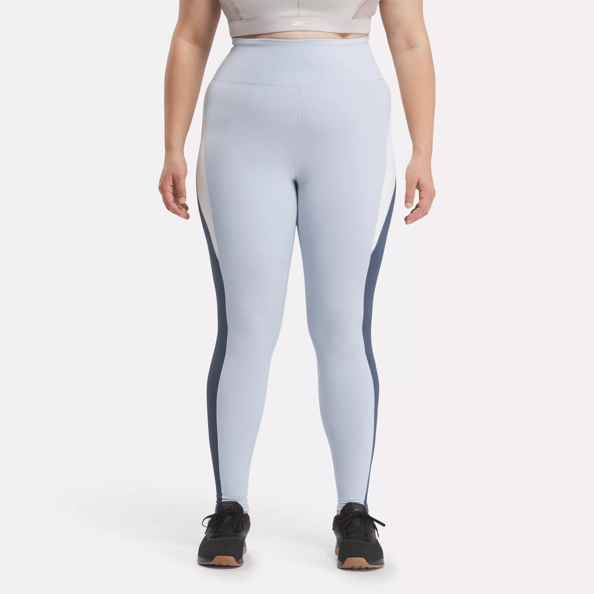 Women's Lux High-Rise Colorblock Leggings (Plus Size) Female Product Image