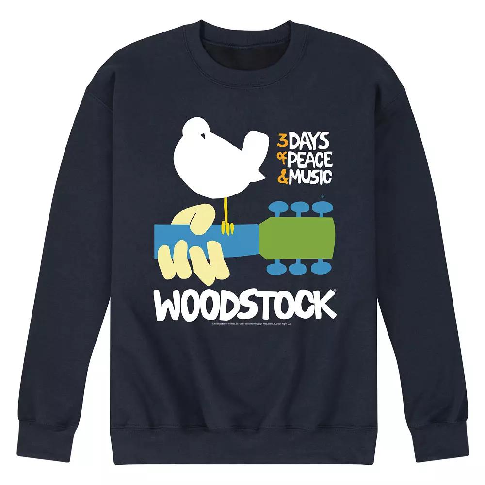Men's Woodstock Poster Graphic Fleece,  Product Image