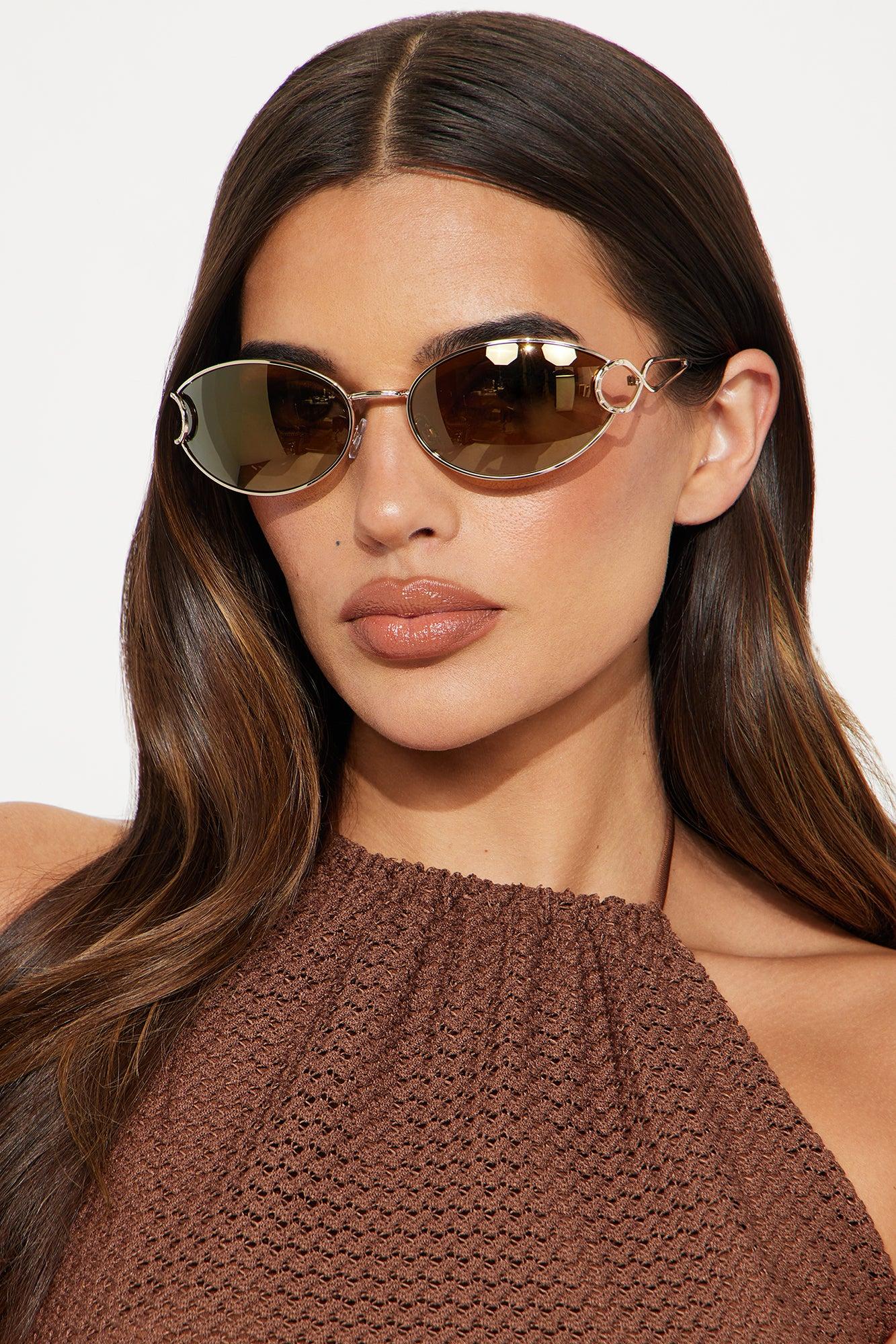For The Lure Sunglasses - Gold/Gold Product Image
