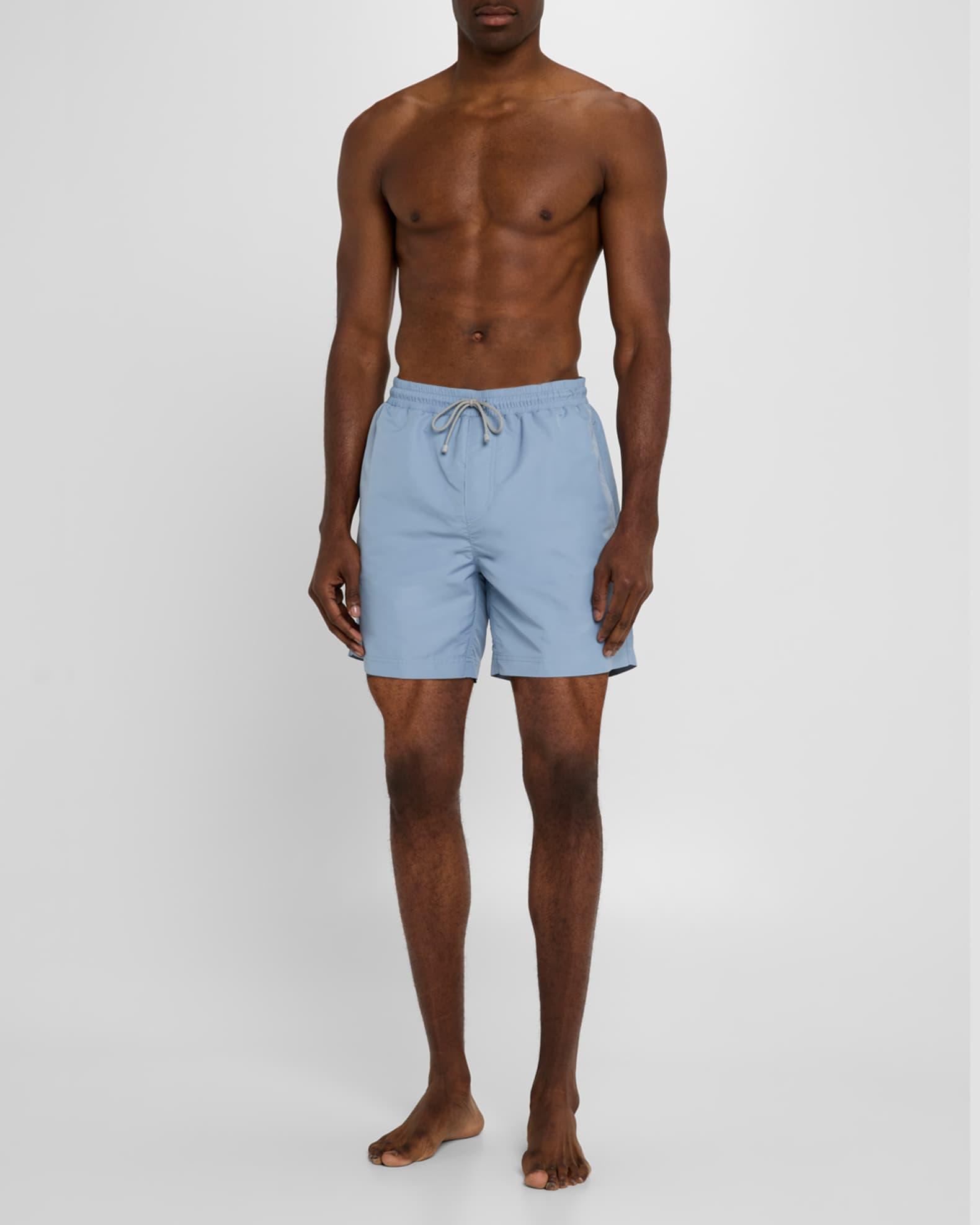 Men's Solid Swim Trunks Product Image