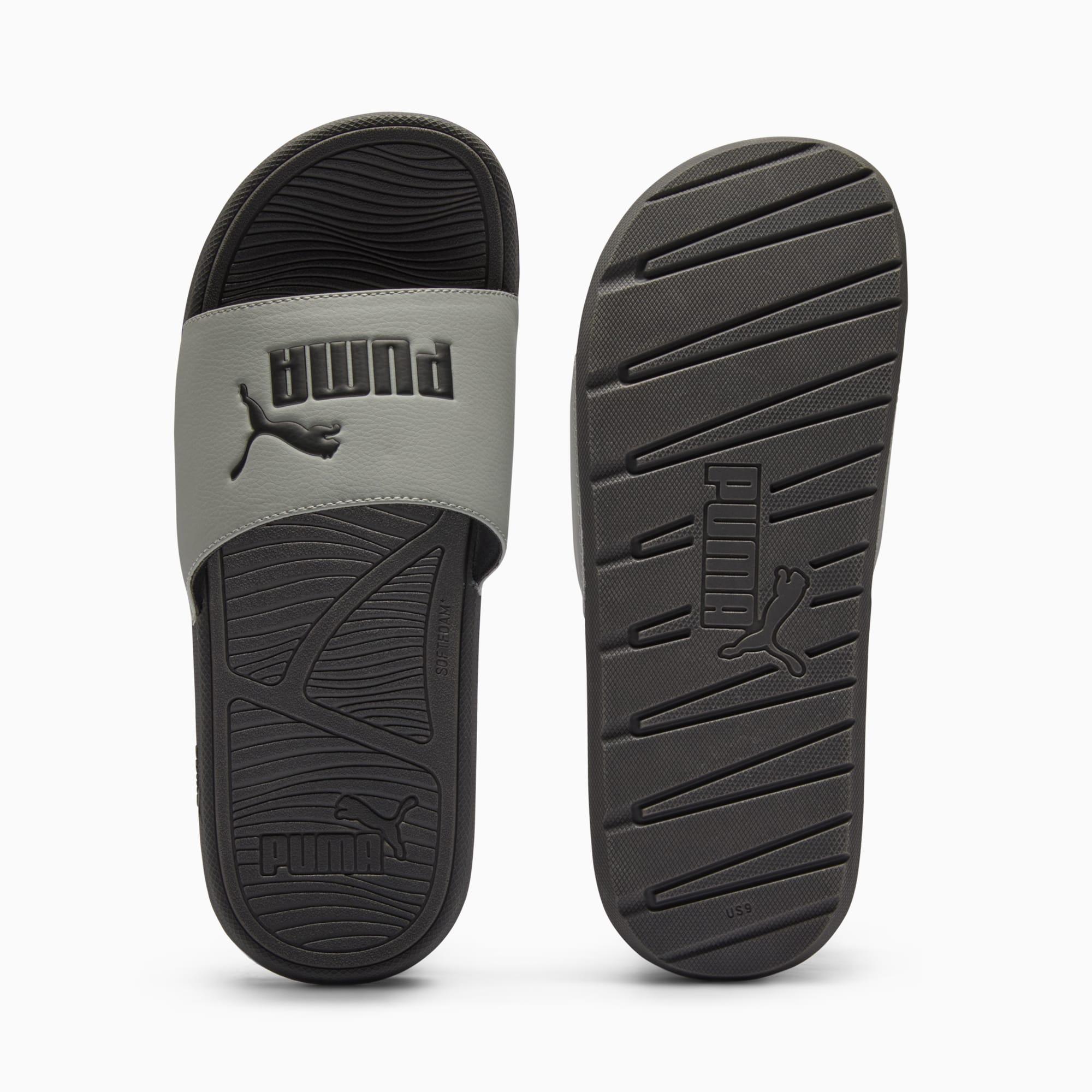 PUMA Cool Cat 2.0 Men's Slides in Grey Product Image