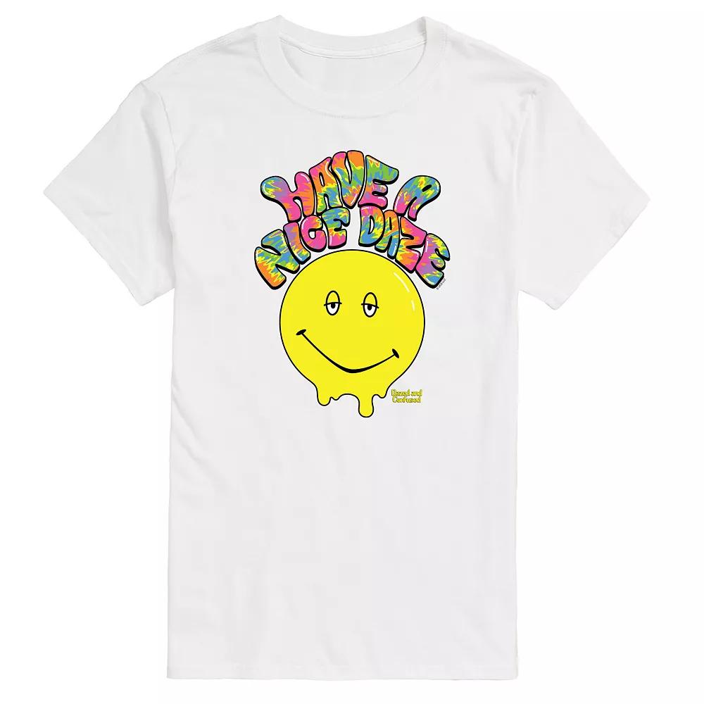 Men's Dazed and Confused Have A Nice Daze Smiley Graphic Tee,  Product Image