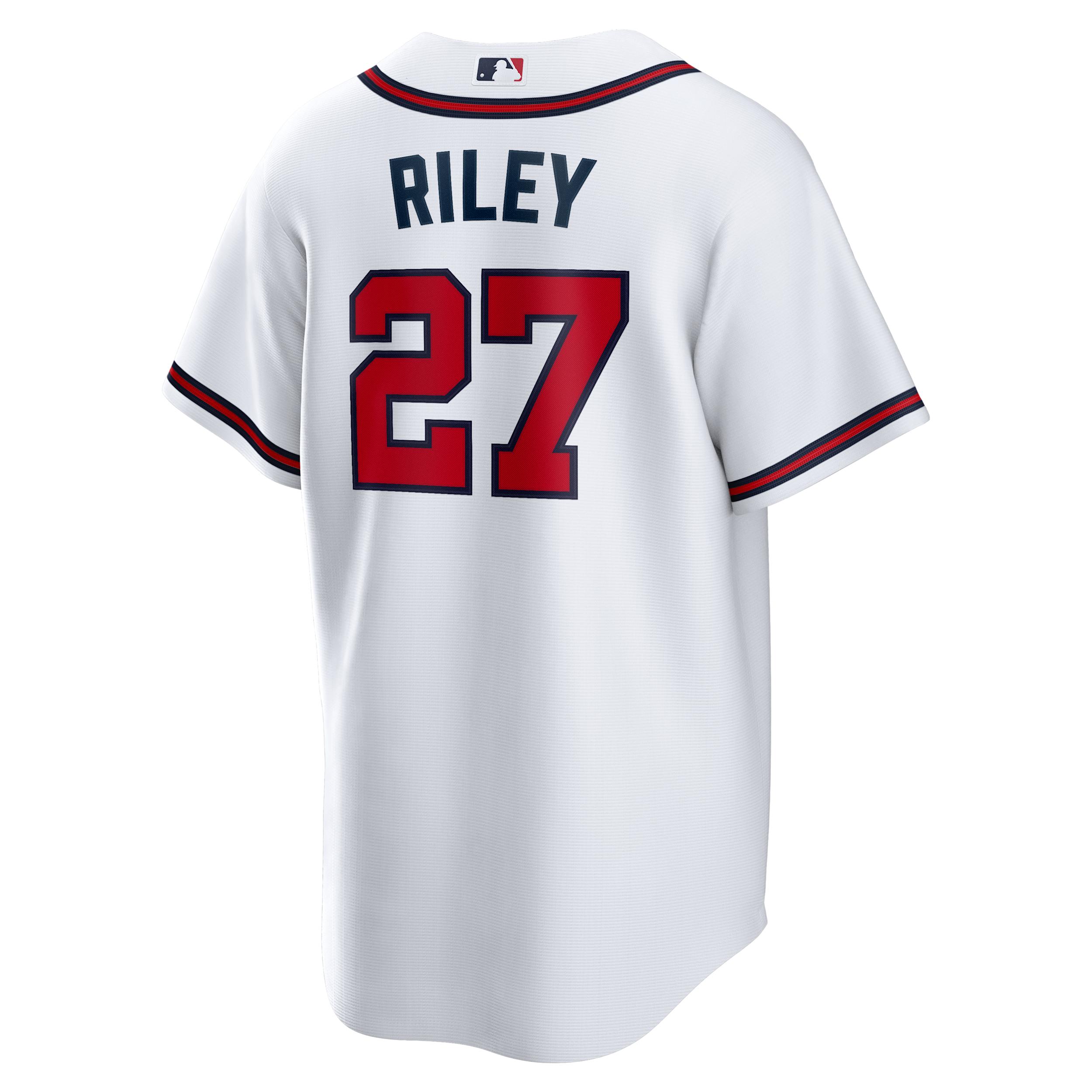 Austin Riley Atlanta Braves Nike Mens MLB Replica Jersey | T770AWWHAW7-R27 Product Image
