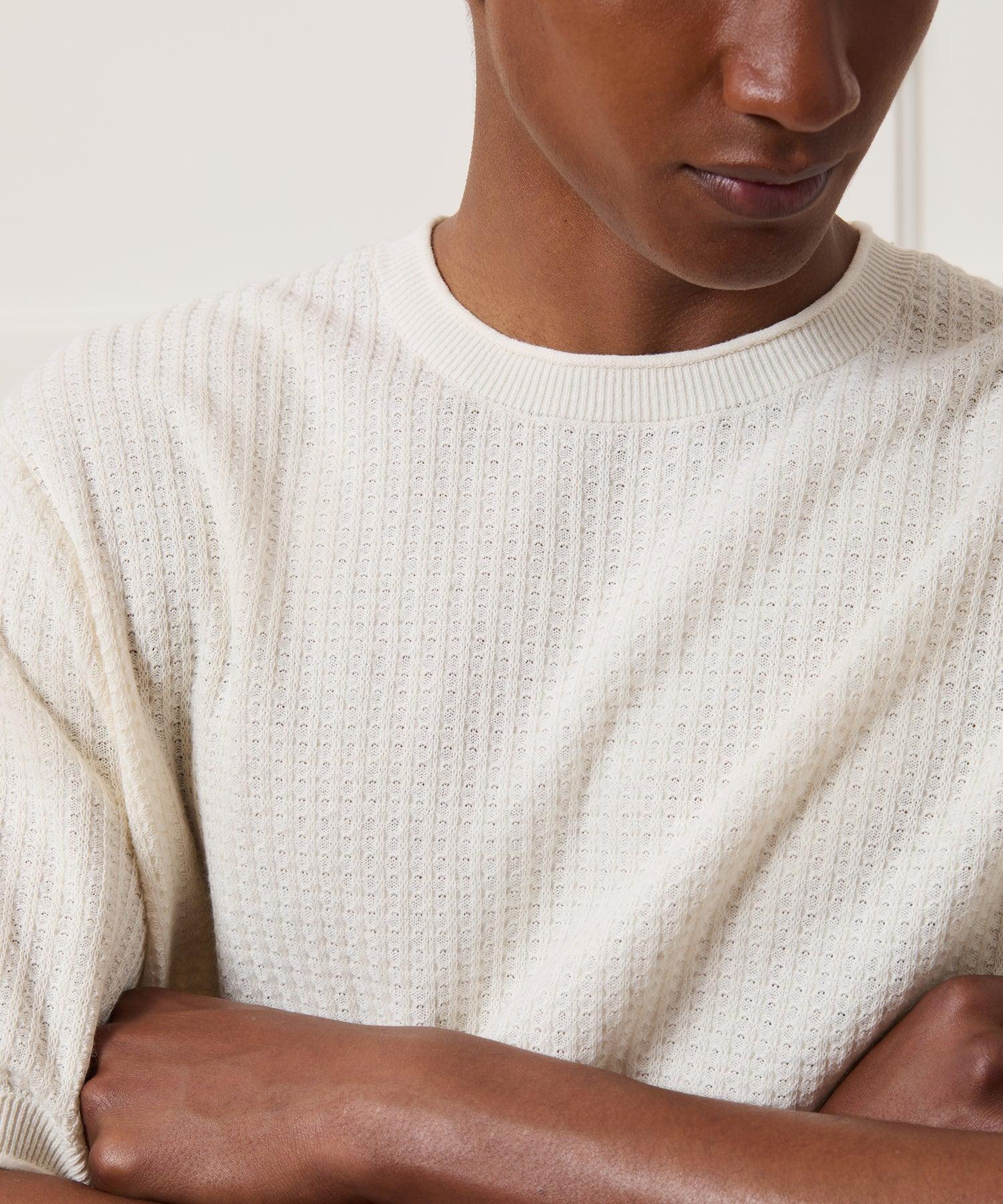 Linen Waffle Tee Product Image