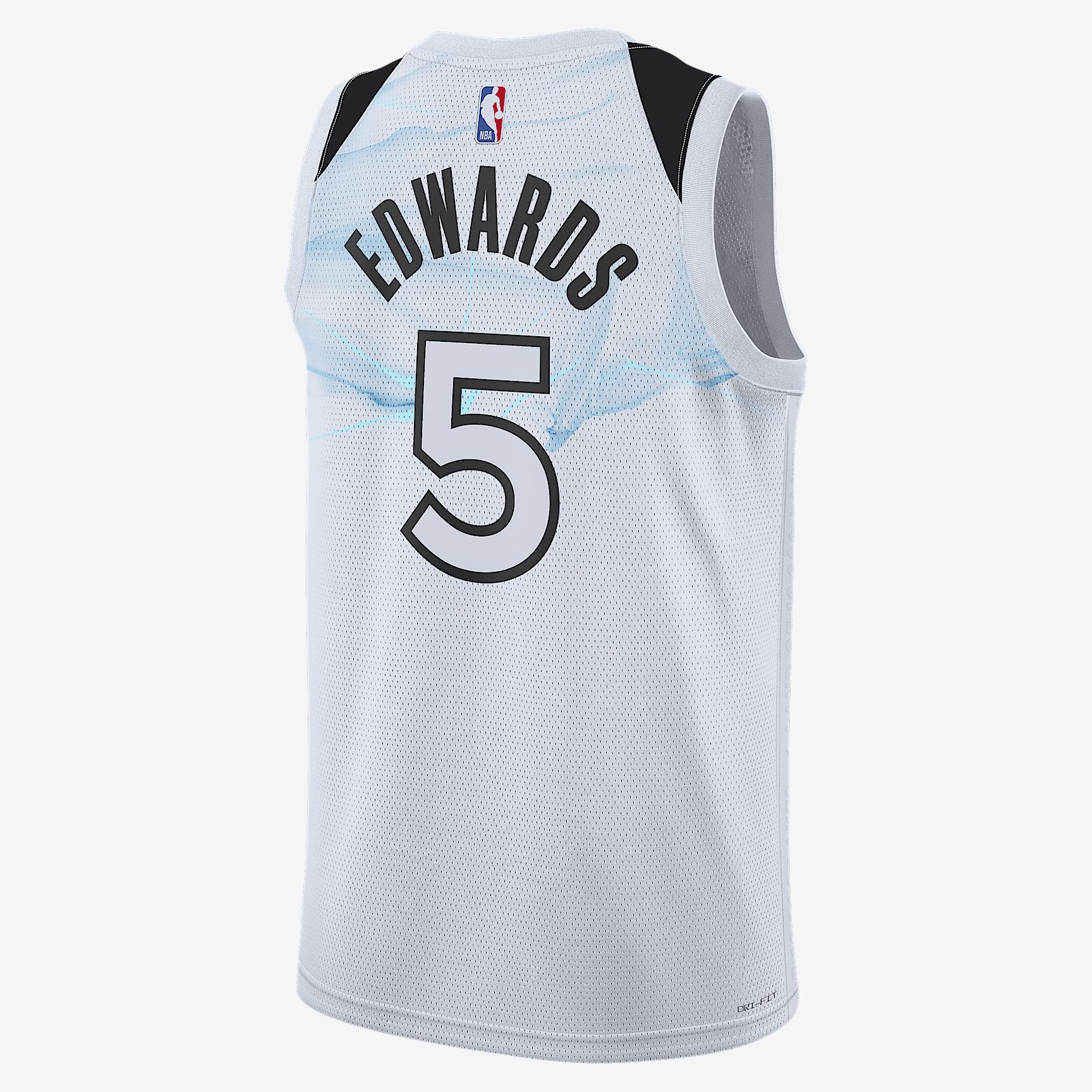 Anthony Edwards Minnesota Timberwolves 2024/25 City Edition Men's Nike Dri-FIT NBA Swingman Jersey Product Image