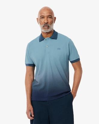Classic Fit Ombré Print L.12.12 Polo Shirt Product Image