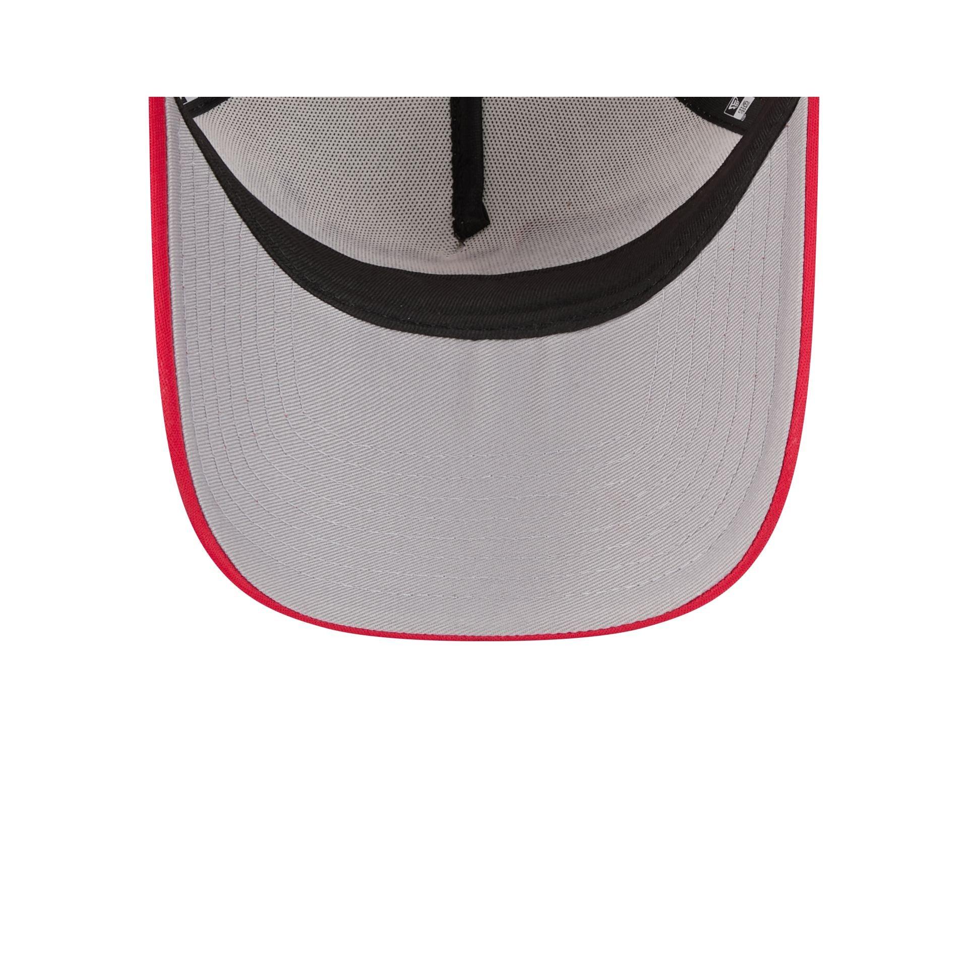 Denver Nuggets Distressed 9FORTY A-Frame Trucker Hat Male Product Image