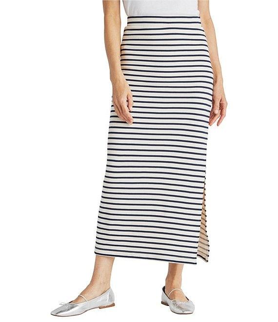 Splendid Whitney Striped Knit Maxi Skirt Product Image