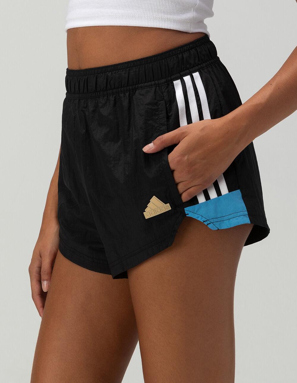 ADIDAS Tiro Cut 3-Stripes Womens Shorts - BLACK Product Image
