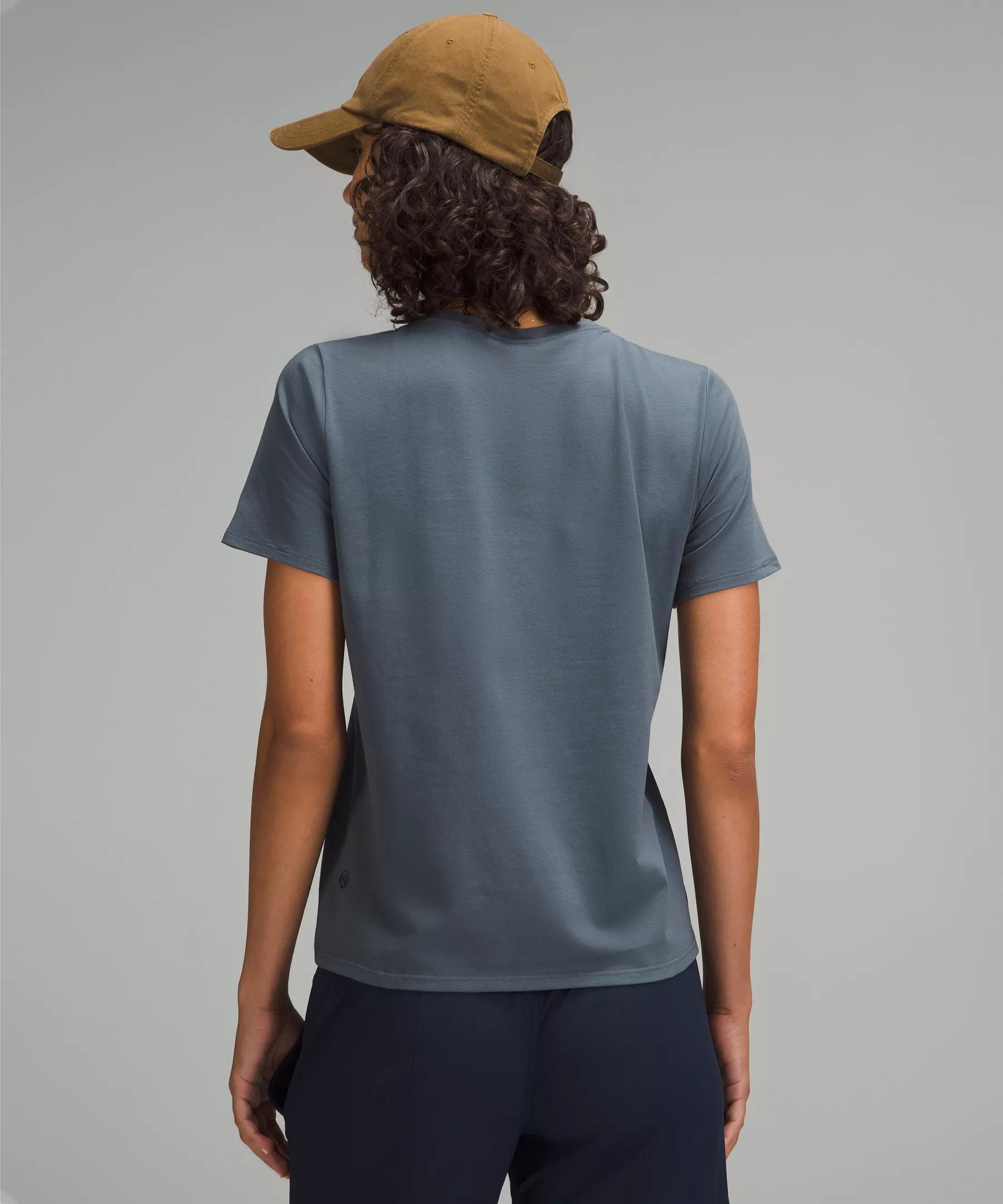 Organic Cotton Straight-Hem Crewneck T-Shirt Product Image