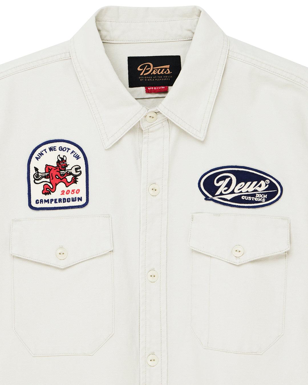 Nomad Shirt - Dirty White Product Image