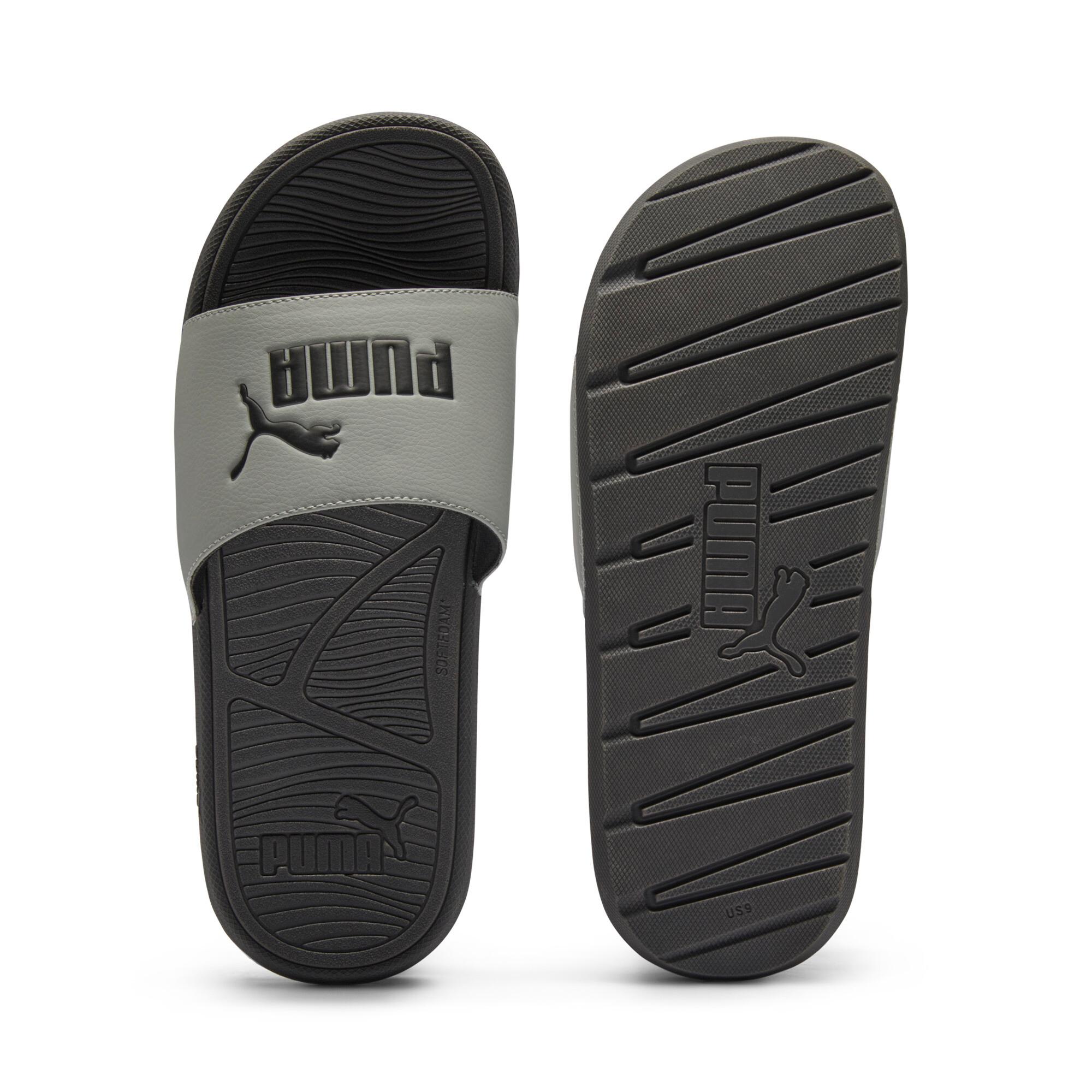 PUMA Cool Cat 2.0 Men's Slides in Grey Product Image