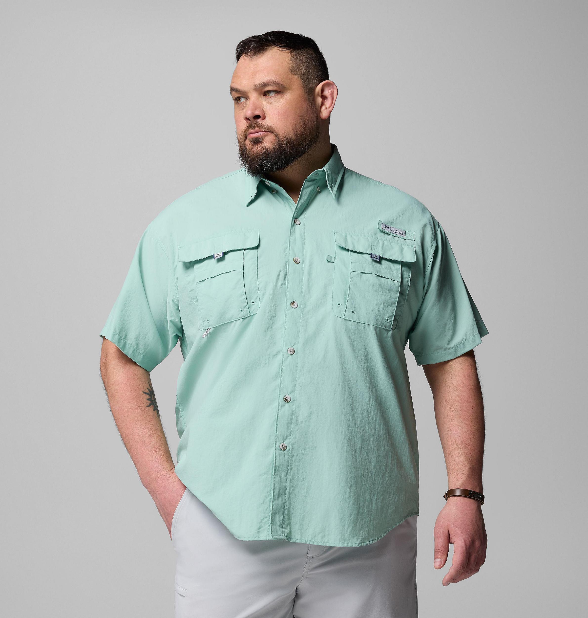 Columbia Men s PFG Bahama II Short Sleeve Shirt - Big- Product Image