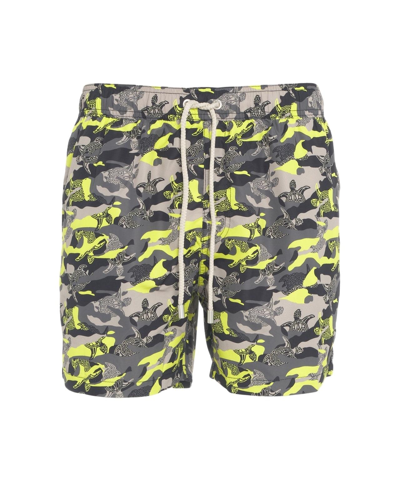 Swim shorts with pattern Product Image