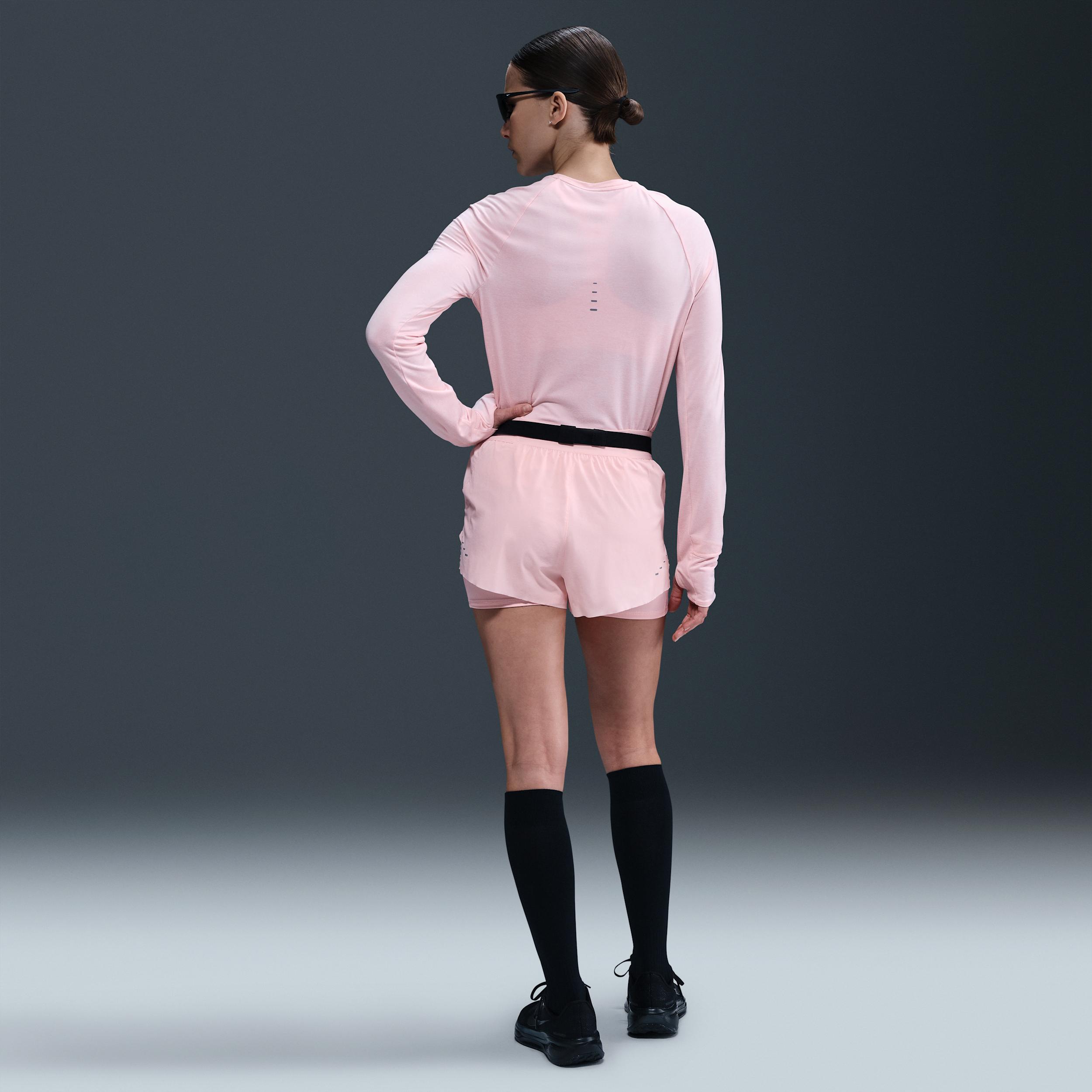 Nike Women's Swift Dri-FIT UV Long-Sleeve Crew-Neck Running Top Product Image