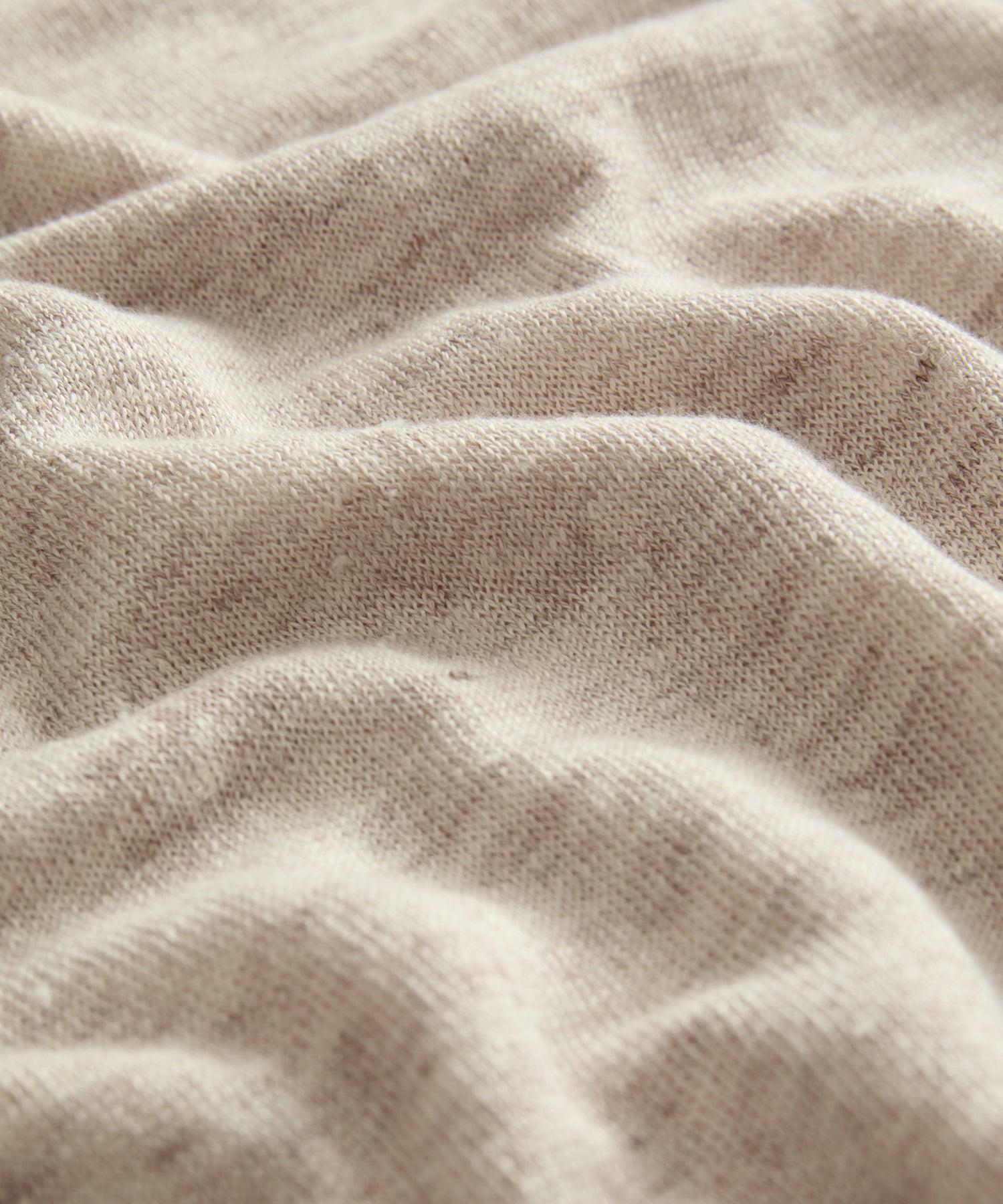 Relaxed Linen Sweater Tee Product Image