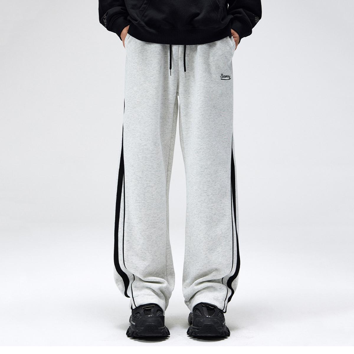 Sopula Men's Colorblocked Heavyweight Straight-Leg Sweatpants Product Image