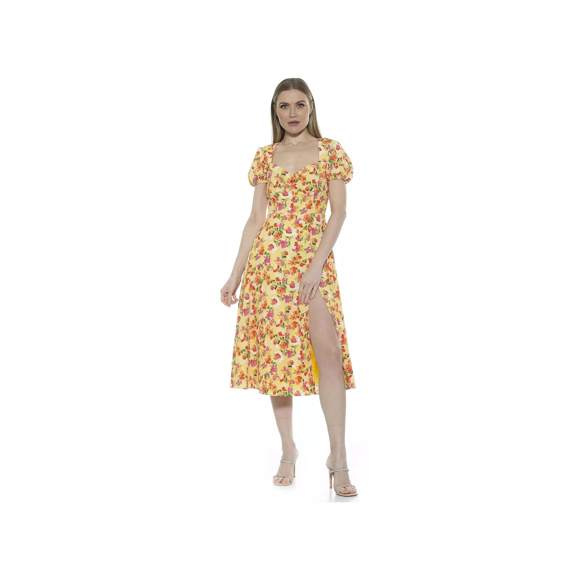 Women's ALEXIA ADMOR Gracie Fit & Flare Dress,  Product Image