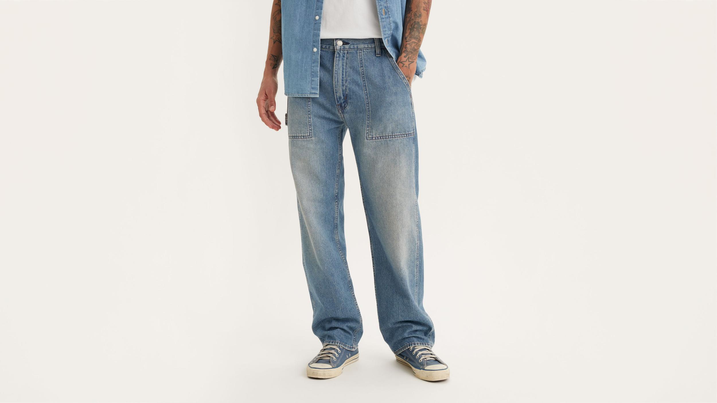 555™ Relaxed Straight Utility Men's Jeans Product Image