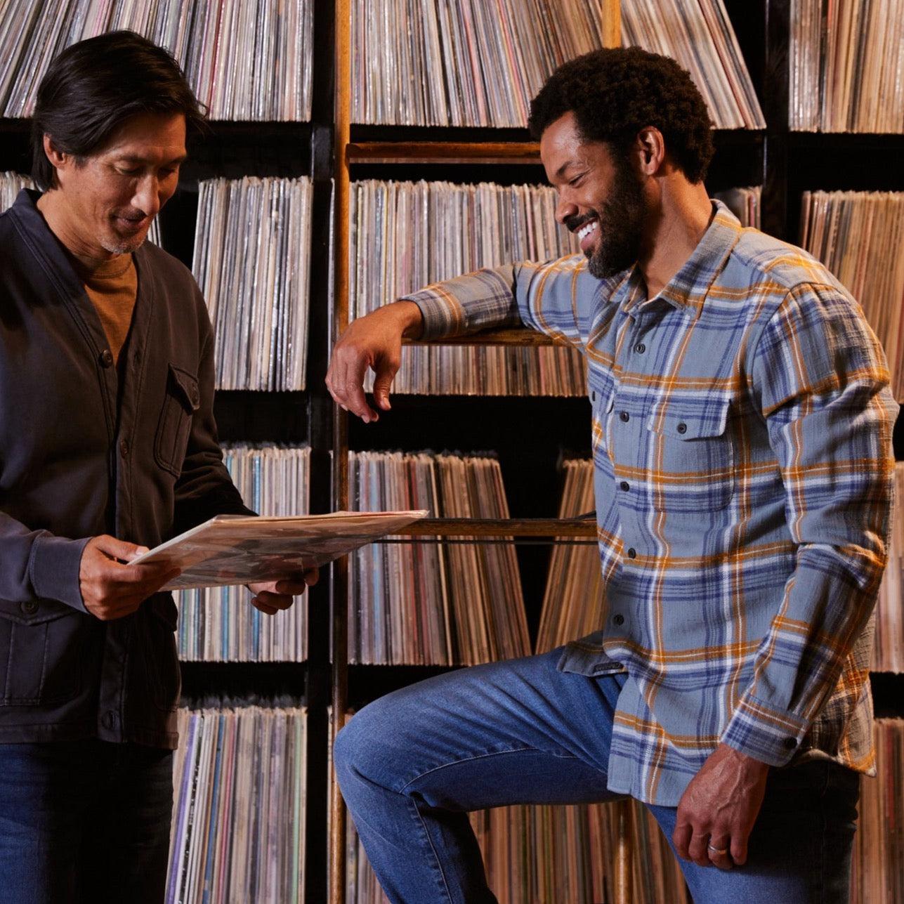 Vintage Slub Twill Shirt - Blue Lead Buckthorn (Final Sale)* Product Image